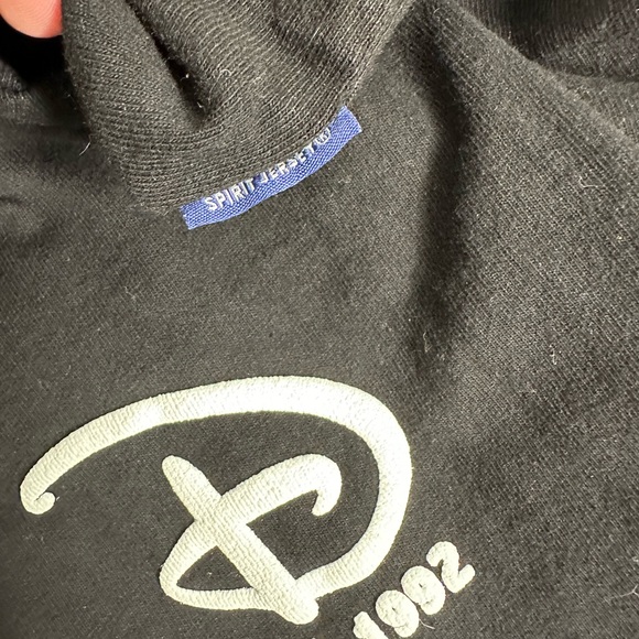 Rare Disneyland Paris Spirit Jersey Black and White Unisex - Size XL - Picture 7 of 7